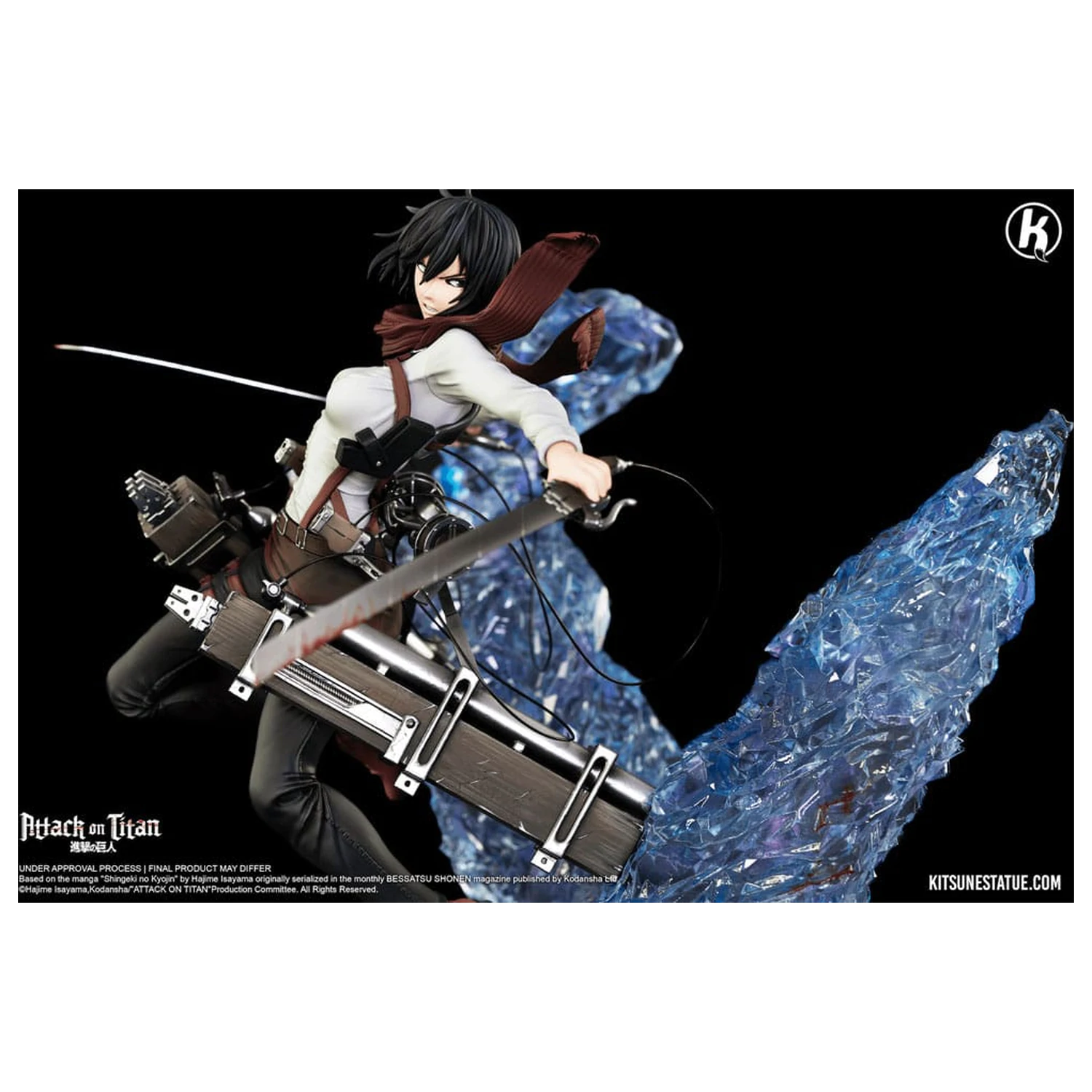 Attack on Titan kip 1/6 Mikasa Ackerman 39 cm fotografija izdelka