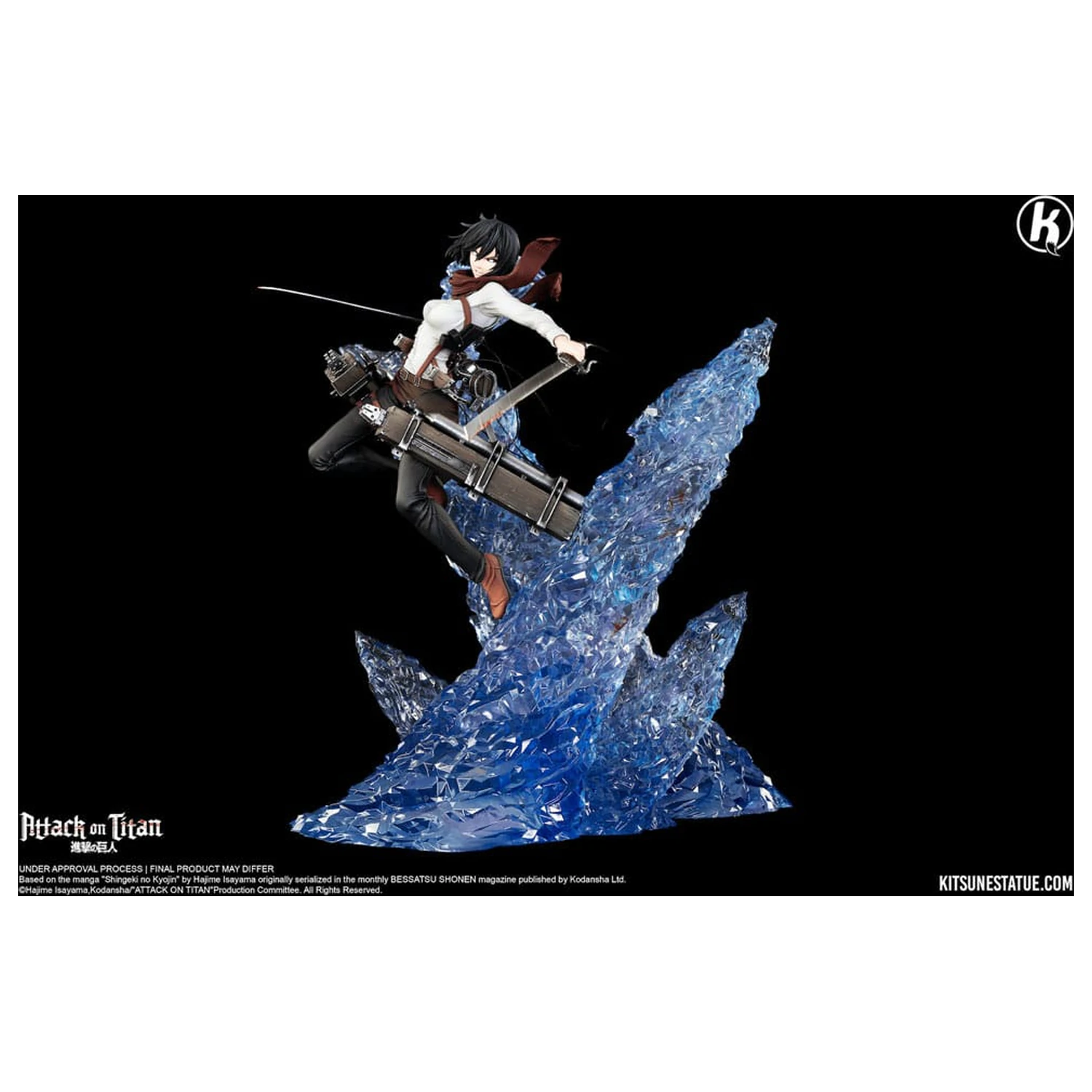 Attack on Titan kip 1/6 Mikasa Ackerman 39 cm fotografija izdelka