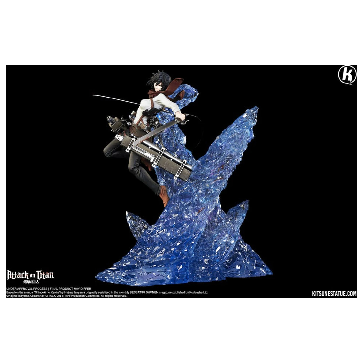 Attack on Titan kip 1/6 Mikasa Ackerman 39 cm fotografija izdelka