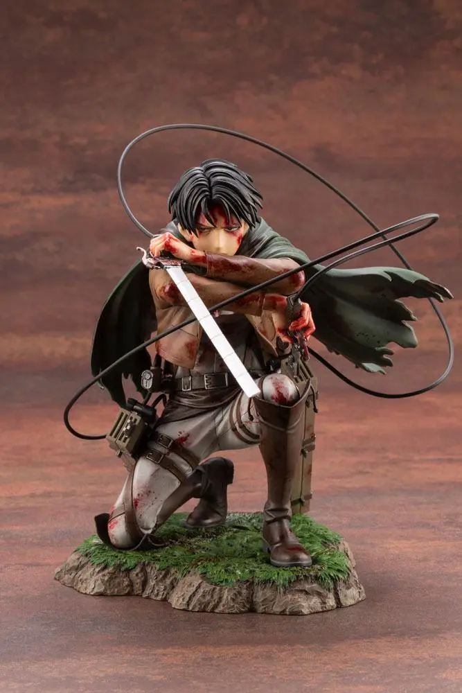 Attack on Titan ARTFXJ Kip 1/7 Levi Fortitude Ver. 17 cm fotografija izdelka