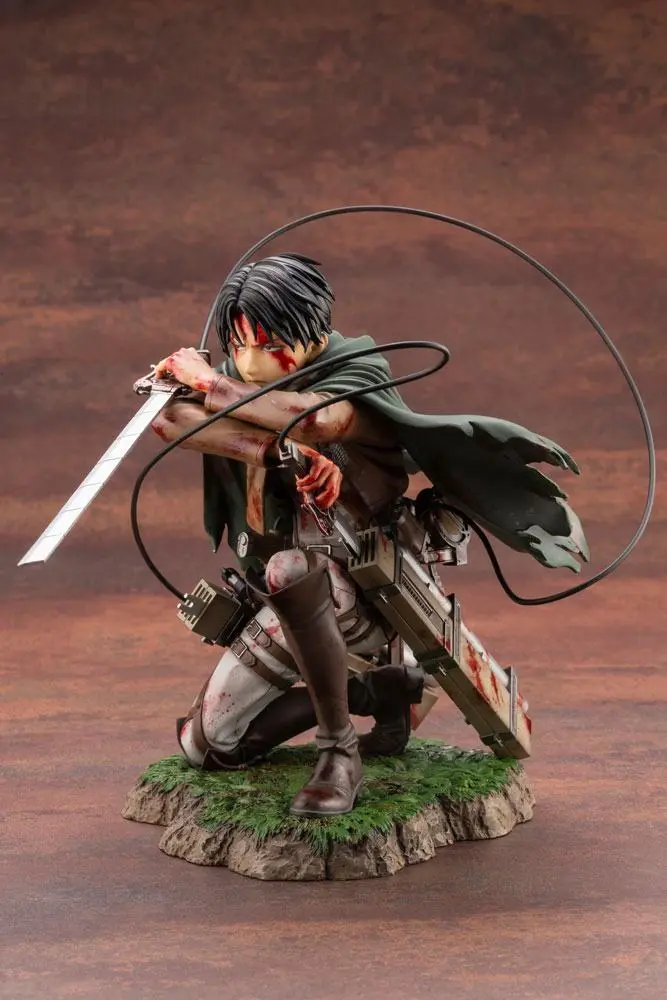 Attack on Titan ARTFXJ Kip 1/7 Levi Fortitude Ver. 17 cm fotografija izdelka