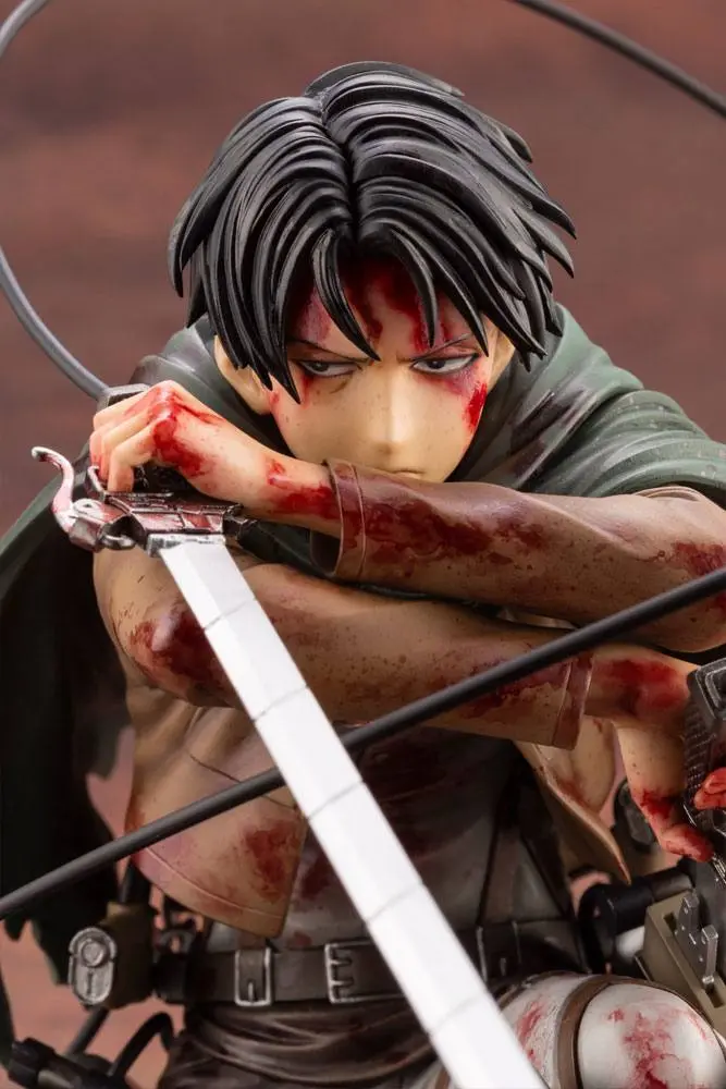 Attack on Titan ARTFXJ Kip 1/7 Levi Fortitude Ver. 17 cm fotografija izdelka