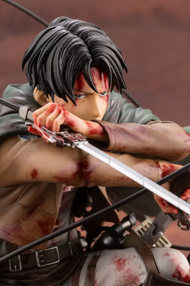 Attack on Titan ARTFXJ Kip 1/7 Levi Fortitude Ver. 17 cm fotografija izdelka