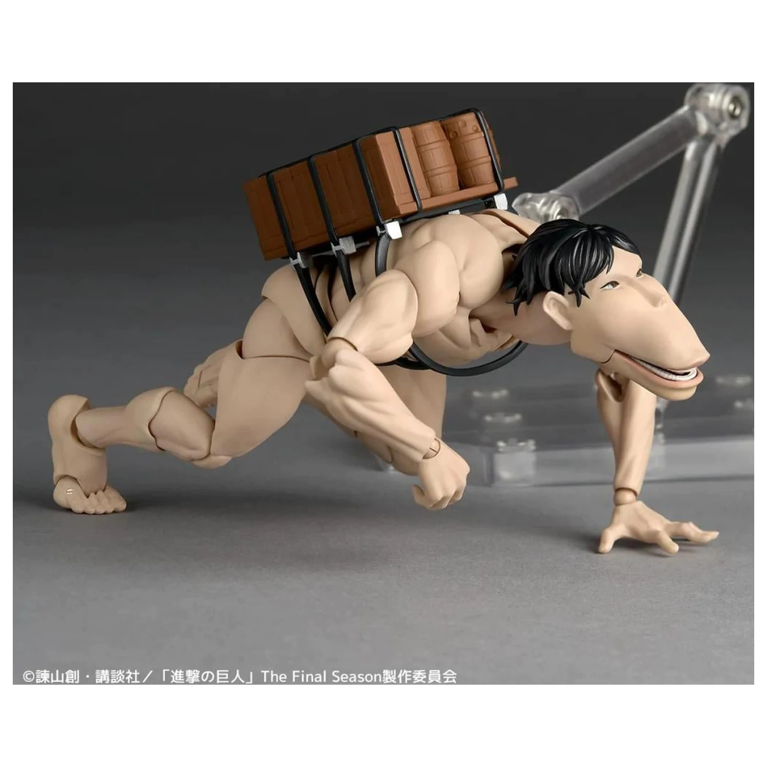 Attack on Titan Cart Titan figurica Revoltech A.Y. 13 cm fotografija izdelka