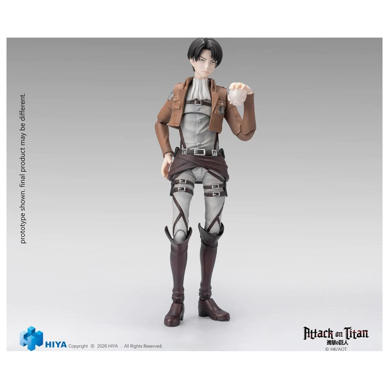 Attack on Titan Exquisite Basic Series akcijska figura 1/12 Levi Ackerman 15 cm fotografija izdelka