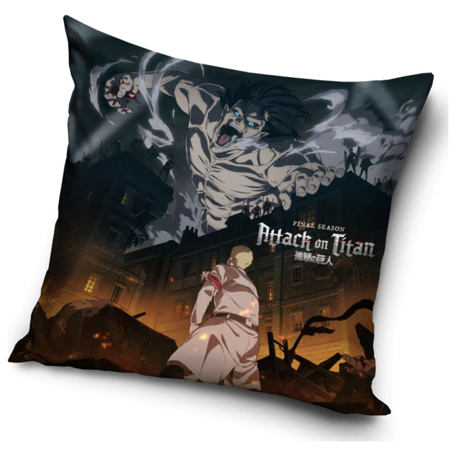 Attack on Titan Končna prevleka za blazino fotografija izdelka
