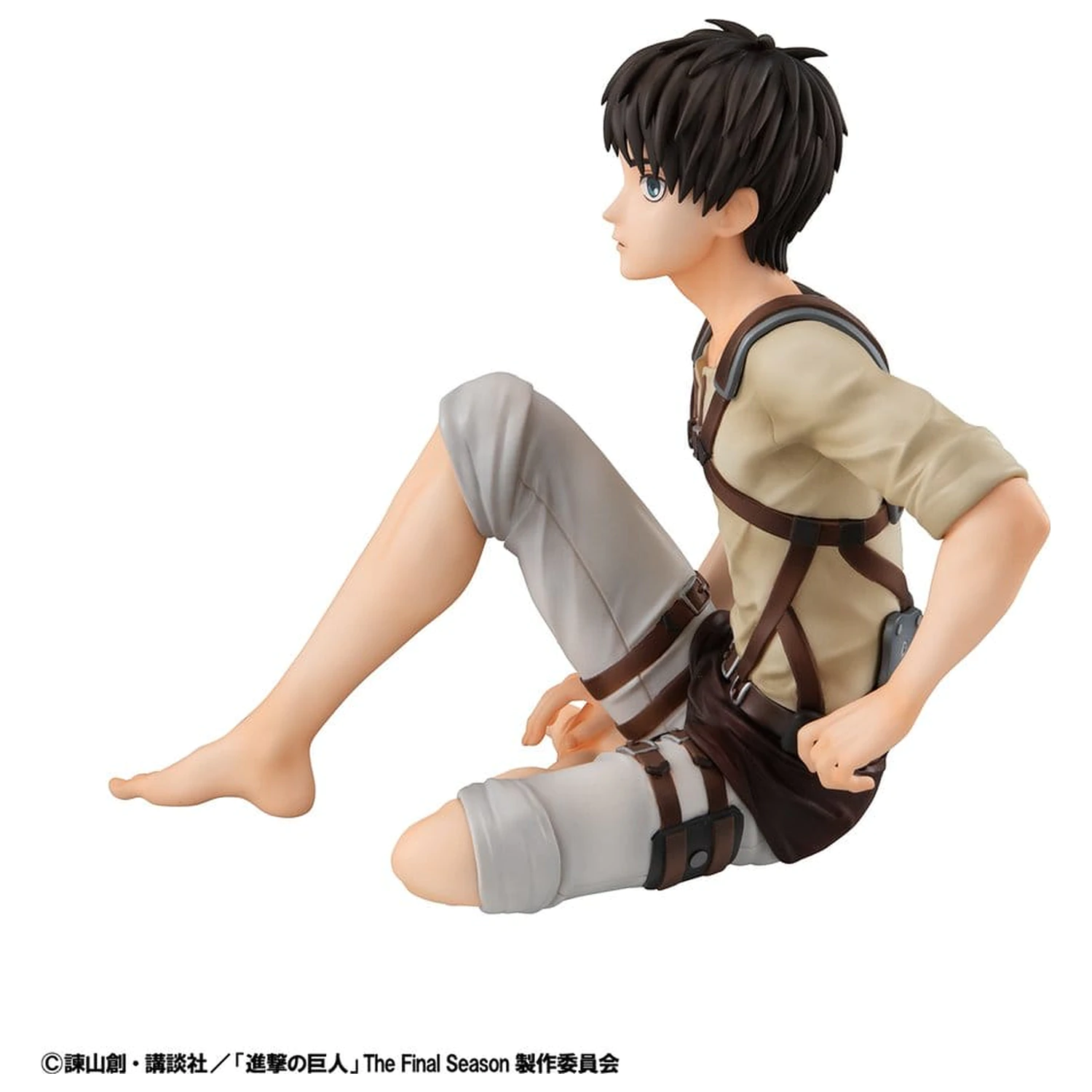 Attack on Titan G.E.M. Series PVC figurica Eren Yeager, velikosti dlani, 10 cm fotografija izdelka