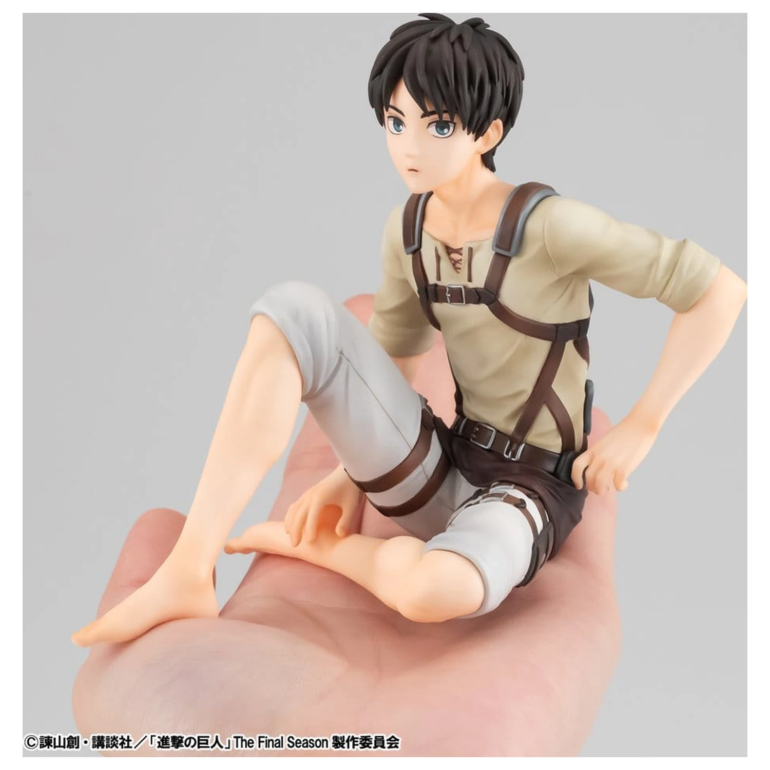 Attack on Titan G.E.M. Series PVC figurica Eren Yeager, velikosti dlani, 10 cm fotografija izdelka