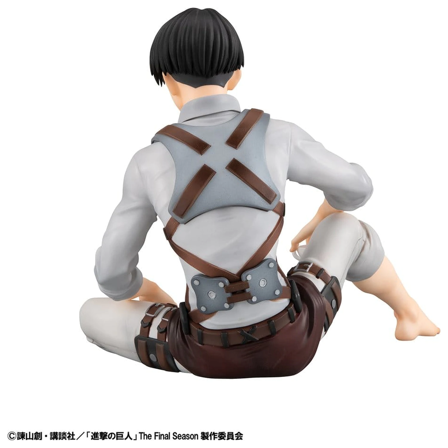 Attack on Titan G.E.M. Series PVC figurica Squad Captain Levi velikosti dlani 9 cm fotografija izdelka