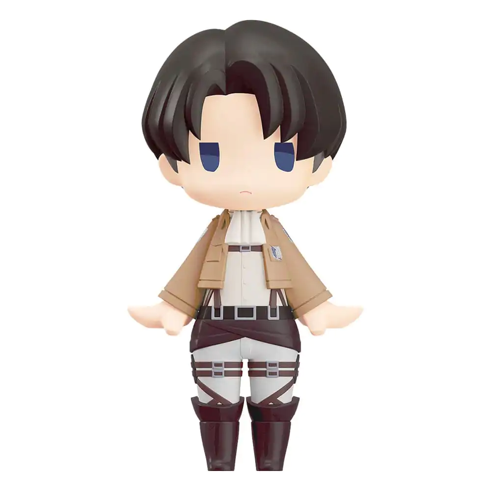 Attack on Titan HELLO! GOOD SMILE Akcijska figura Levi 10 cm fotografija izdelka