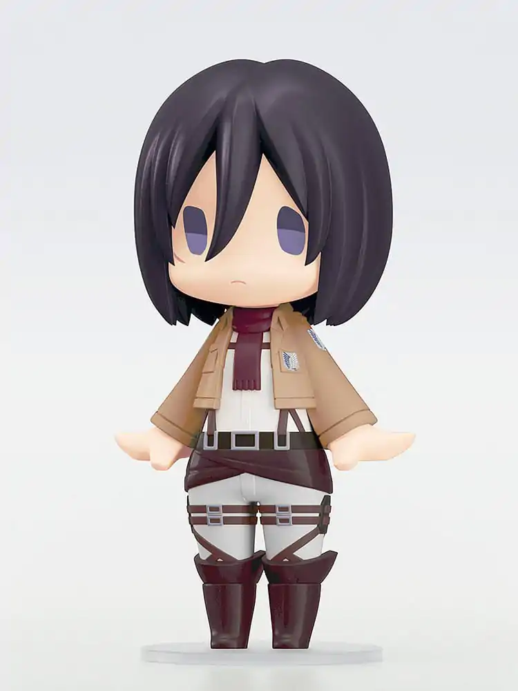 Attack on Titan HELLO! GOOD SMILE akcijska figura Mikasa Ackerman 10 cm fotografija izdelka