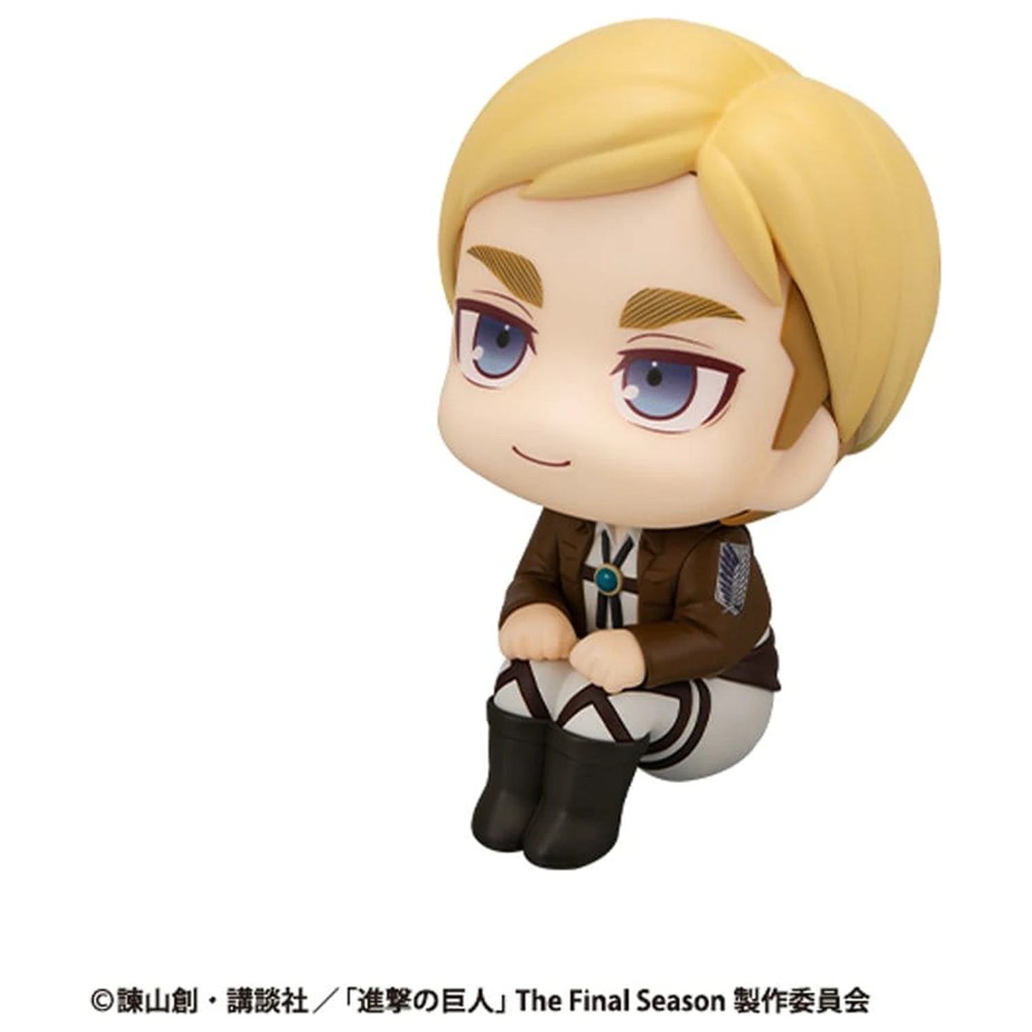 Attack on Titan Look Up PVC Kipi Hange Zoe & Erwin Smith (z darilom) 11 cm fotografija izdelka
