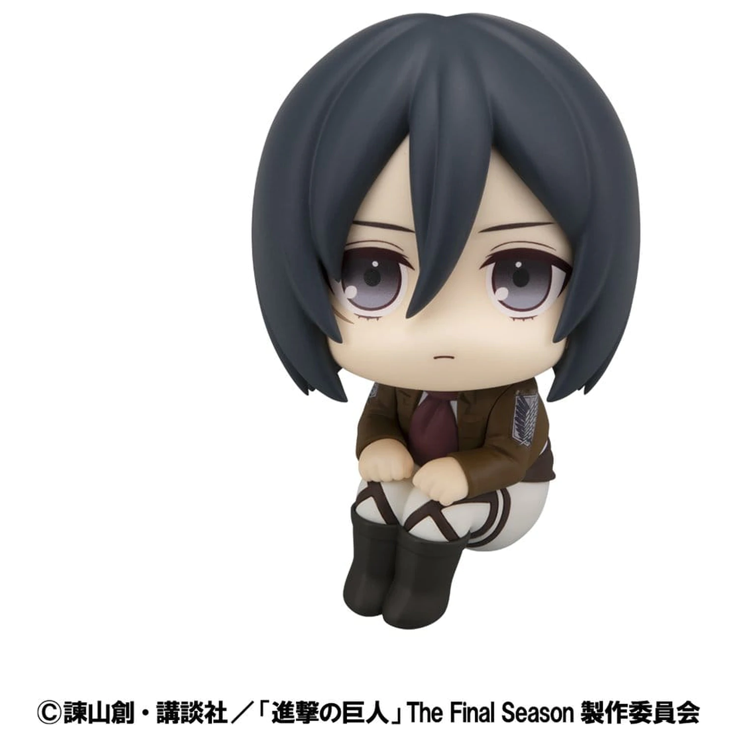 Attack on Titan Look Up PVC Kipi Levi Cleaning up Ver. & Mikasa Ackerman (z darilom) 11 cm fotografija izdelka