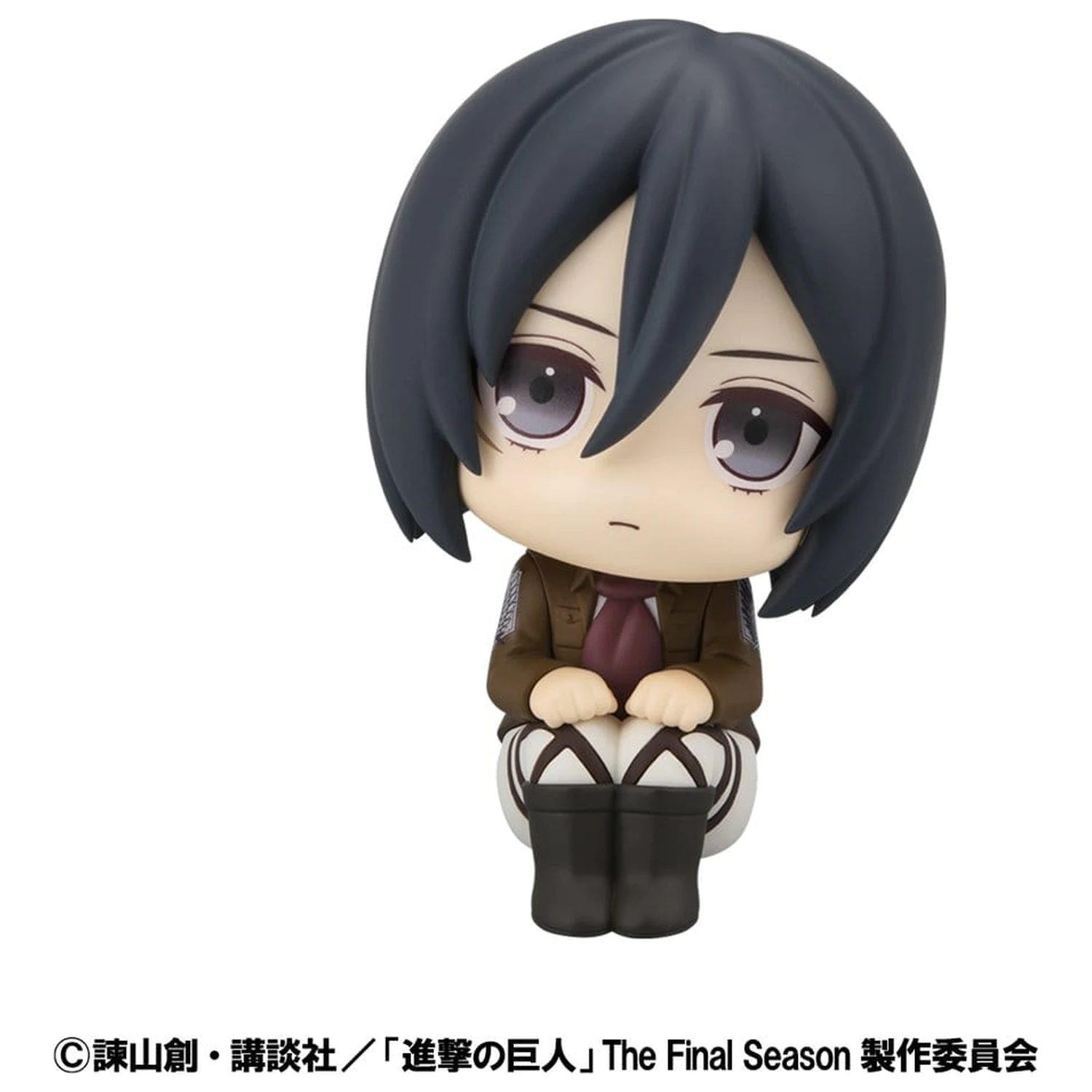 Attack on Titan Look Up PVC Kipi Levi Cleaning up Ver. & Mikasa Ackerman (z darilom) 11 cm fotografija izdelka