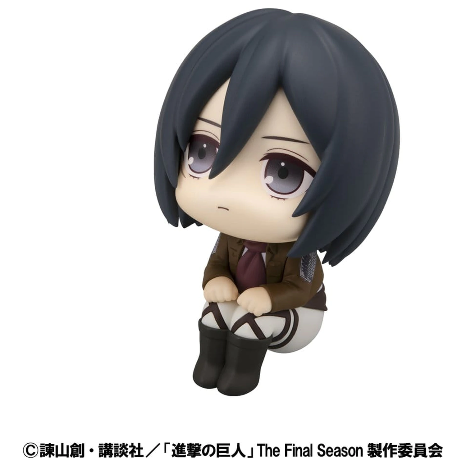 Attack on Titan Look Up PVC Kipi Levi Cleaning up Ver. & Mikasa Ackerman (z darilom) 11 cm fotografija izdelka