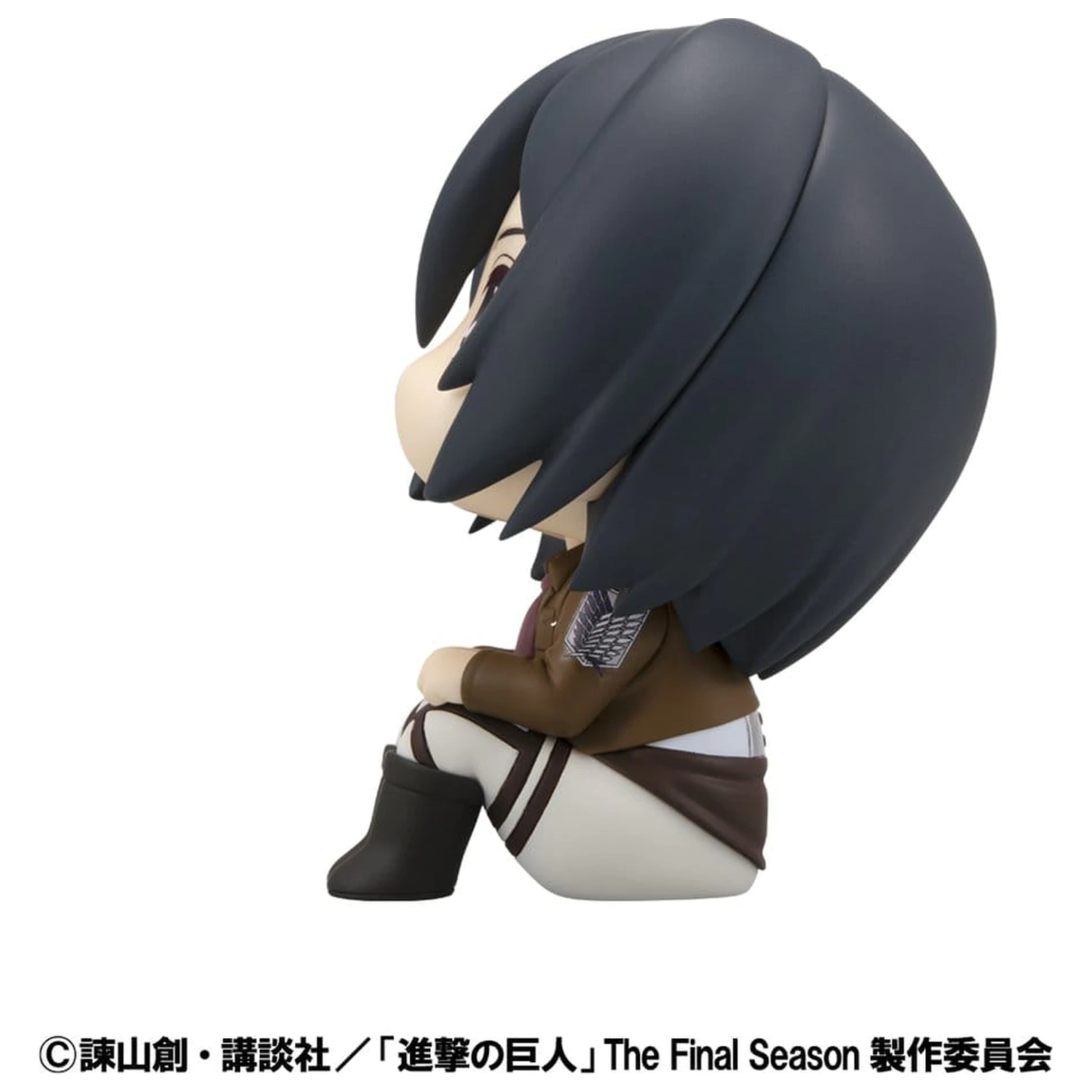 Attack on Titan Look Up PVC Kipi Levi Cleaning up Ver. & Mikasa Ackerman (z darilom) 11 cm fotografija izdelka
