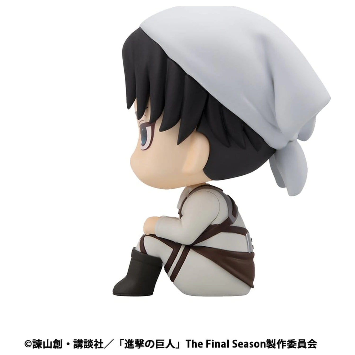Attack on Titan Look Up PVC Kipi Levi Cleaning up Ver. & Mikasa Ackerman (z darilom) 11 cm fotografija izdelka