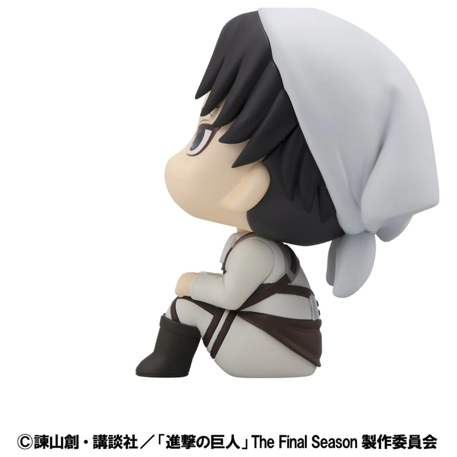 Attack on Titan Look Up PVC kipček Levi Cleaning up Ver. 11 cm fotografija izdelka