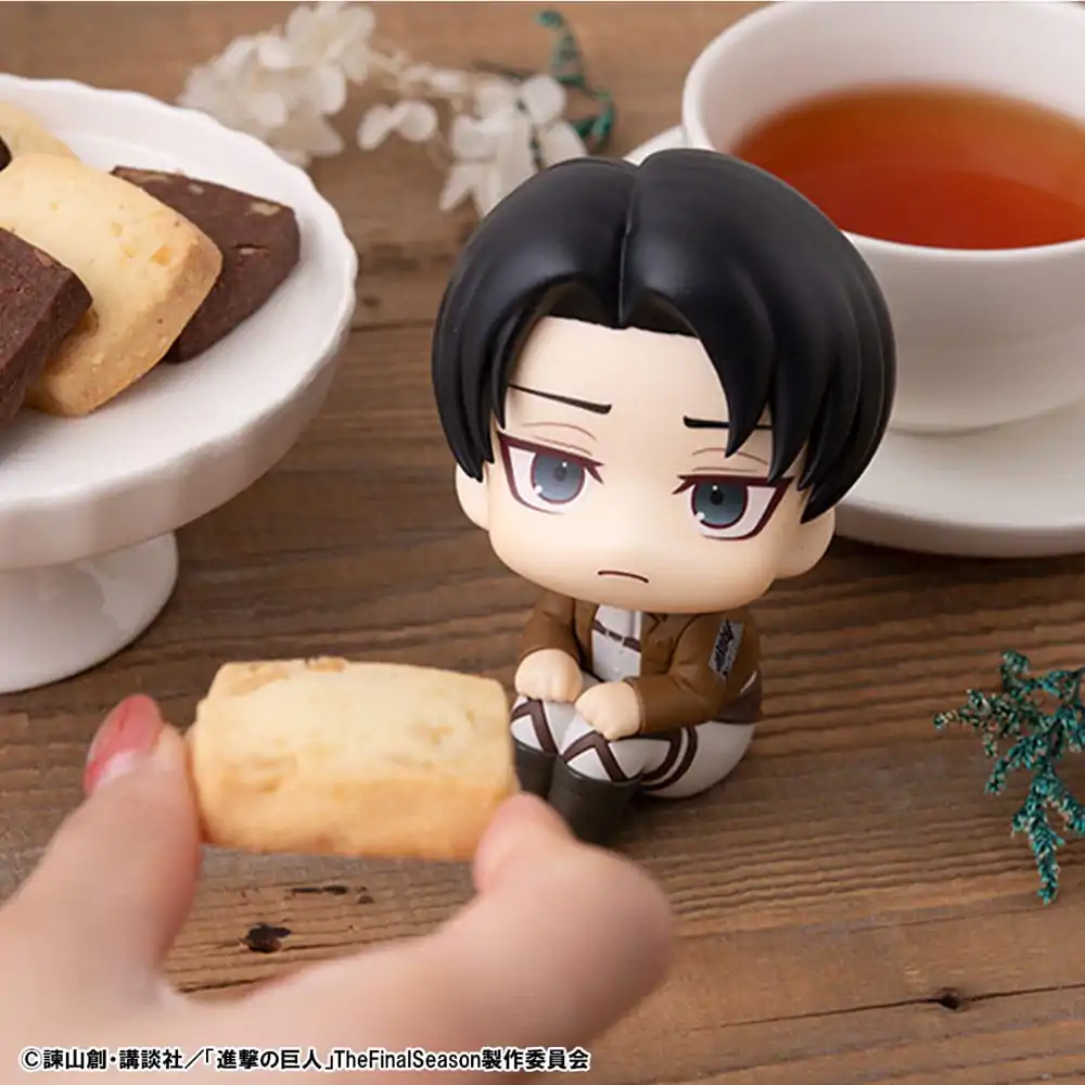 Attack on Titan Look Up PVC Kip Levi 11 cm fotografija izdelka