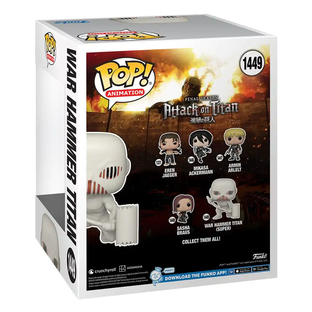 Attack on Titan Oversized POP! Vinyl Figurica War Hammer Titan 15 cm fotografija izdelka