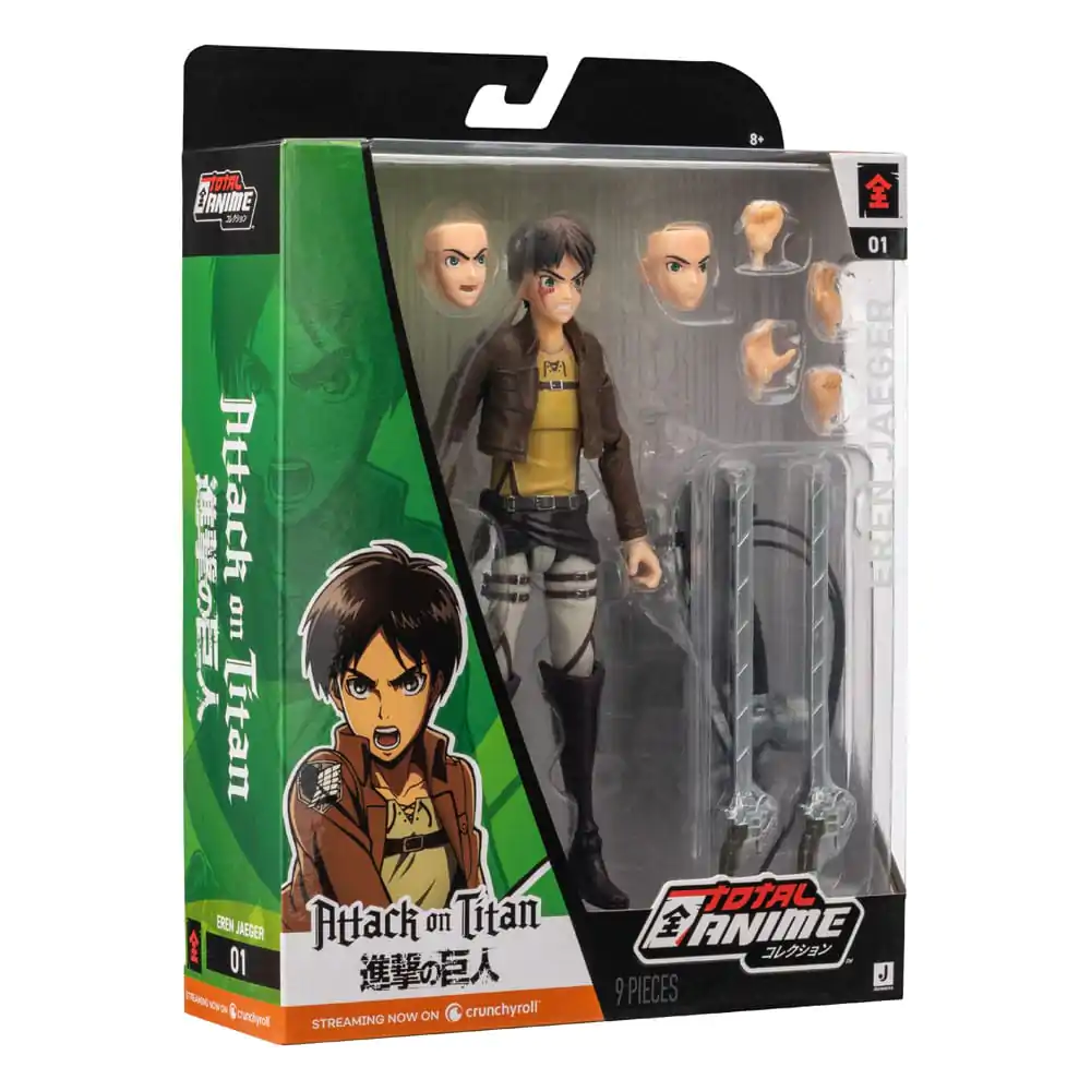 Akcijska figura Attack on Titan Total Anime Eren Jaeger 17 cm fotografija izdelka