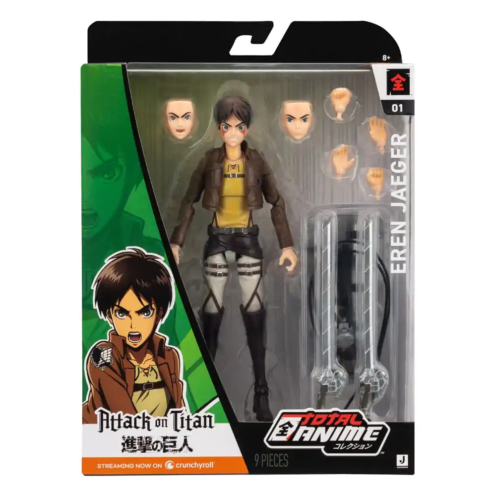 Akcijska figura Attack on Titan Total Anime Eren Jaeger 17 cm fotografija izdelka
