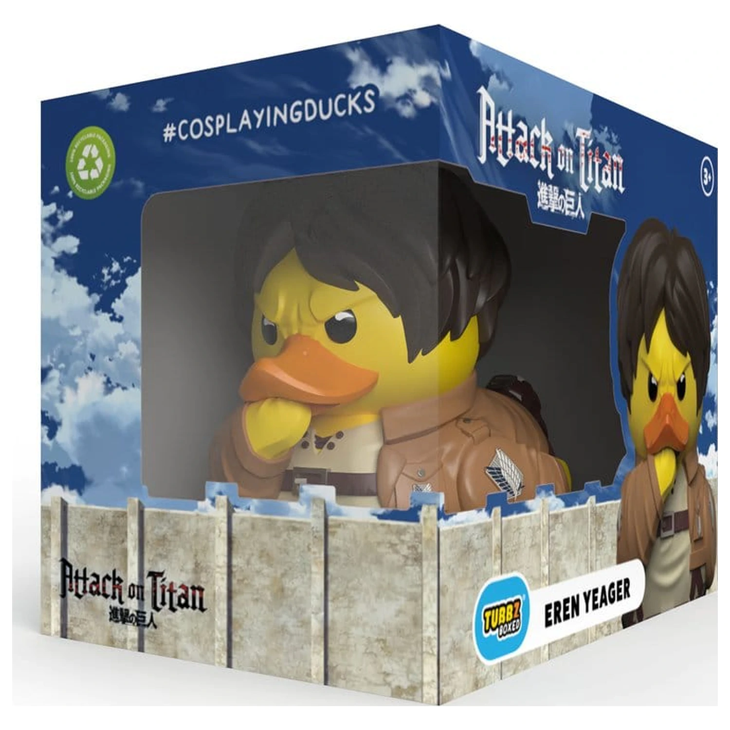 Attack on Titan Tubbz PVC figura Eren Yeager fotografija izdelka