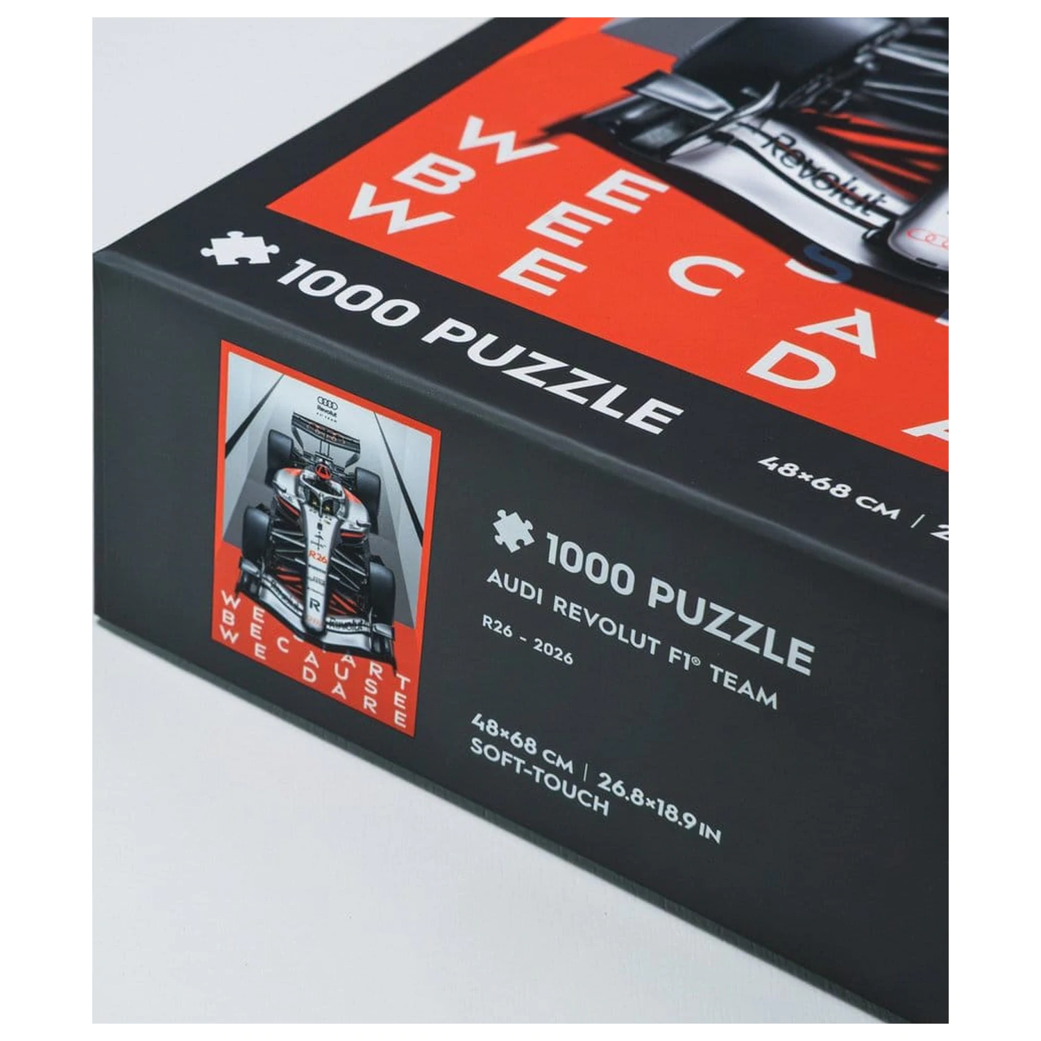 Audi Revolut F1 Team Puzzle R26 2026 (1000 kosov) 48 x 68 cm fotografija izdelka