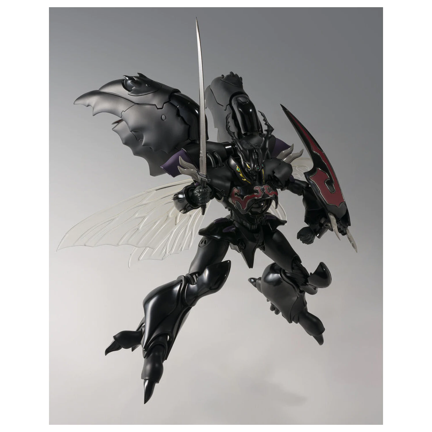 Aura Battler Dunbine The Robot Spirits Side AB Zwarth HD figura 18cm fotografija izdelka