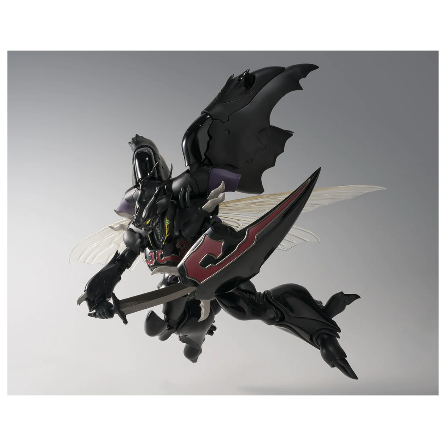 Aura Battler Dunbine The Robot Spirits Side AB Zwarth HD figura 18cm fotografija izdelka