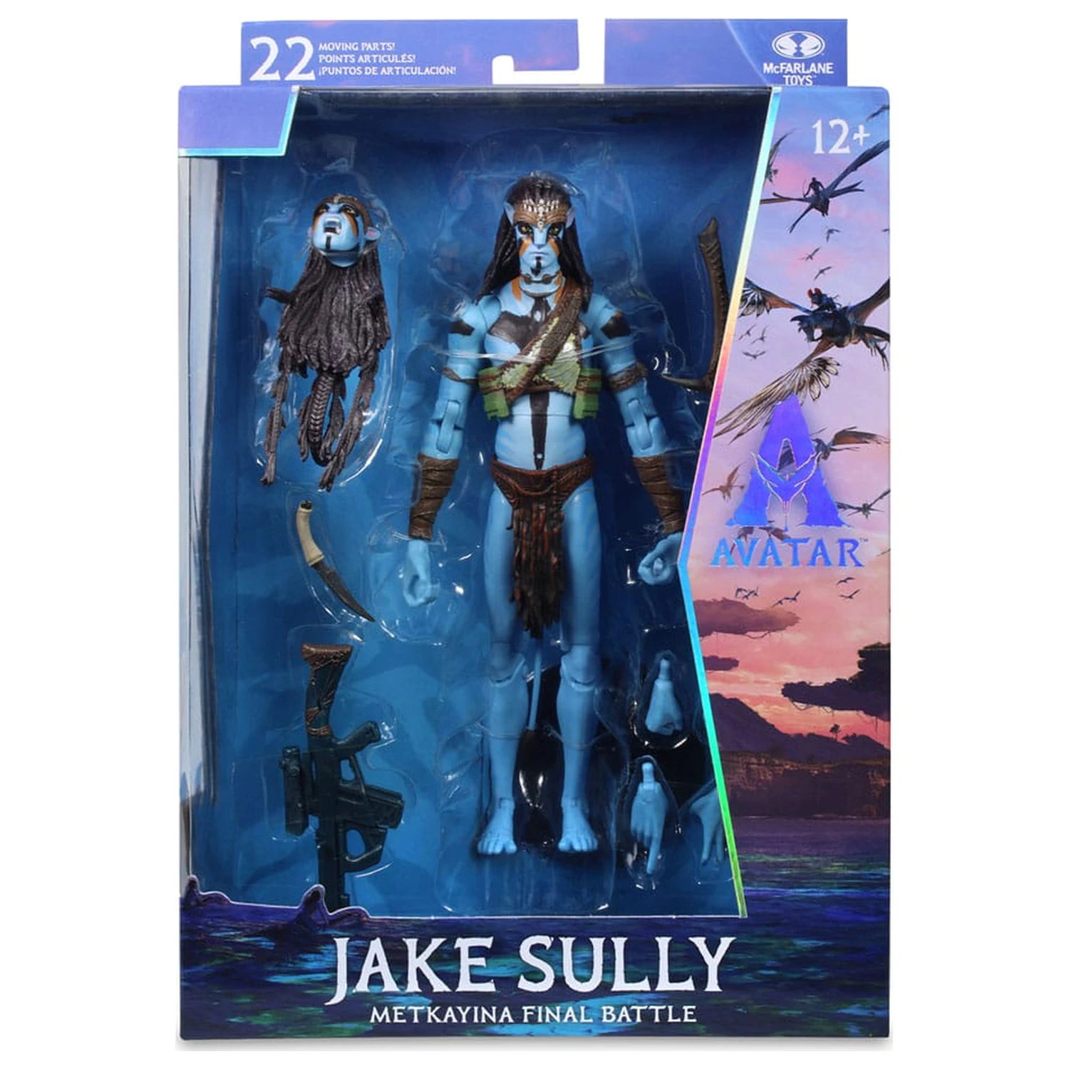Avatar: Fire and Ash akcijska figura Jake Sully (Metkayina Final Battle) 18 cm fotografija izdelka
