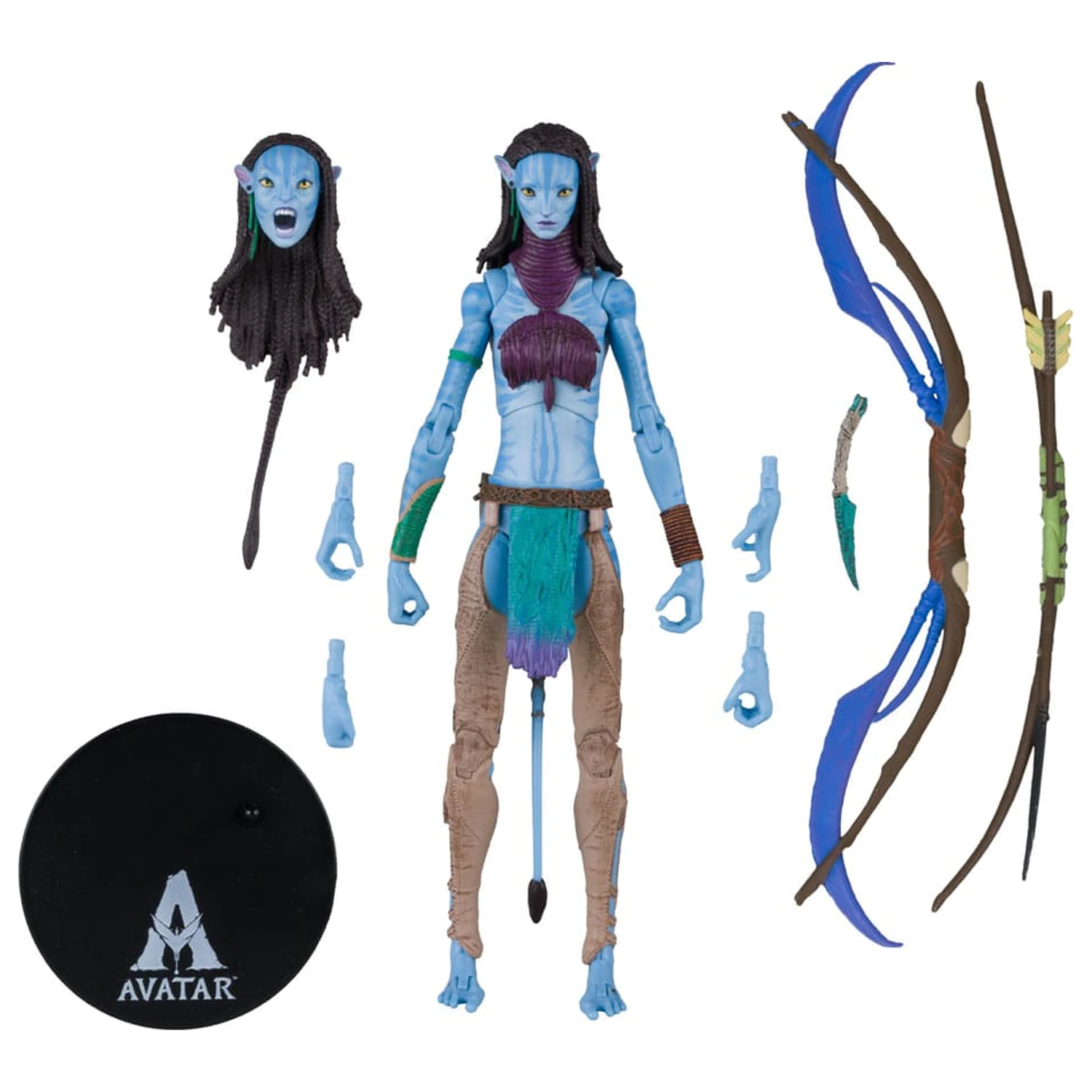 Avatar: Ognj in Pepel akcijska figura Neytiri (Omatikaya bojevnica) 18 cm fotografija izdelka