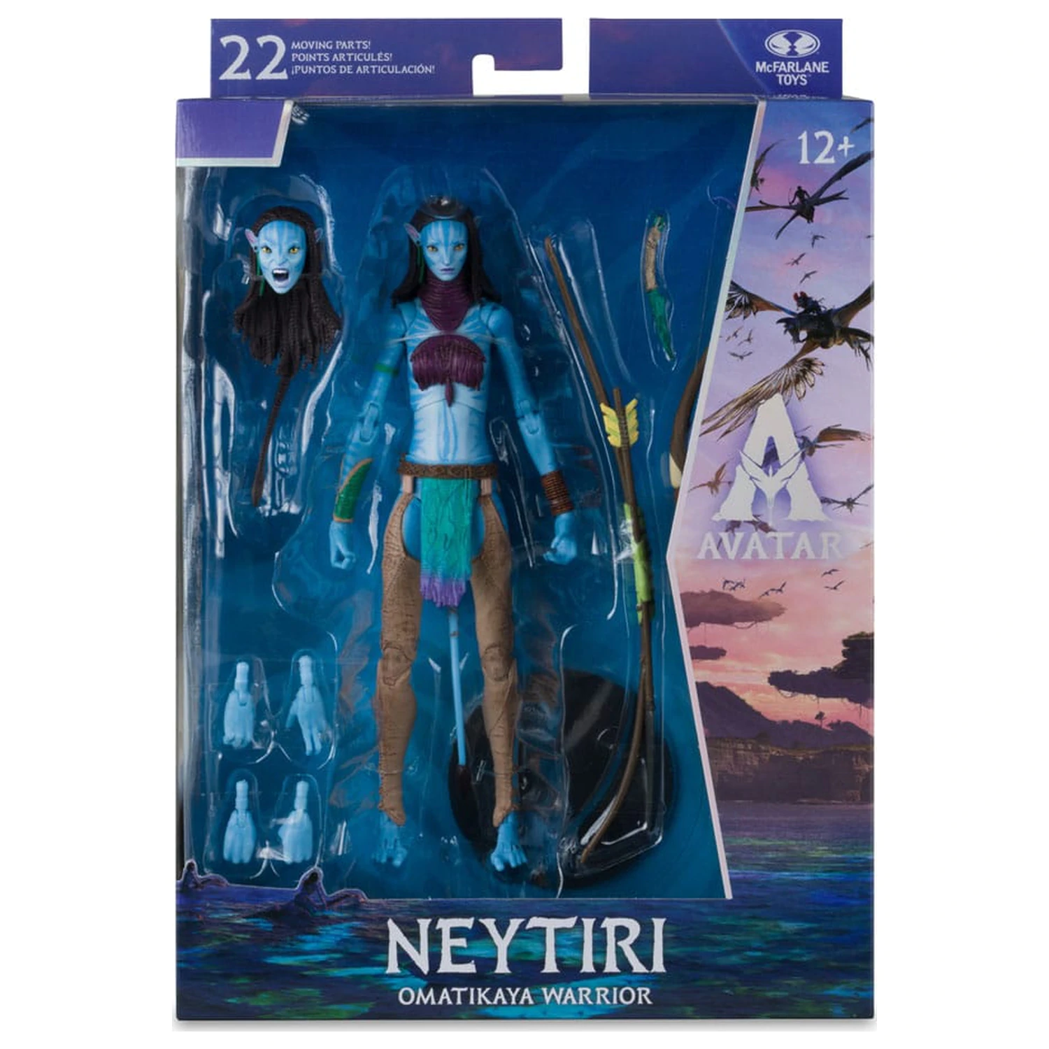 Avatar: Ognj in Pepel akcijska figura Neytiri (Omatikaya bojevnica) 18 cm fotografija izdelka