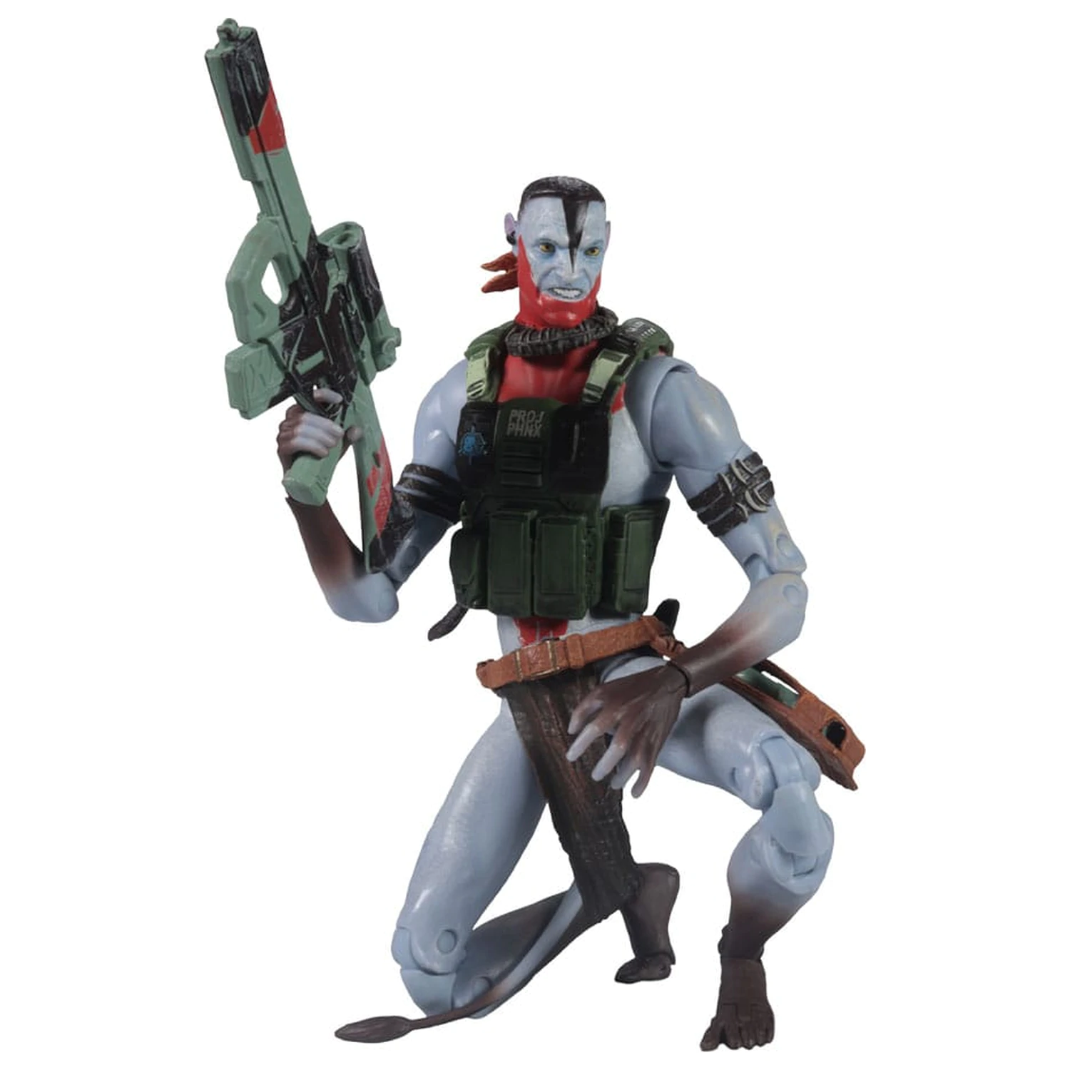 Avatar: Fire and Ash akcijska figura Recom Quaritch (Ash Warrior) 18 cm fotografija izdelka