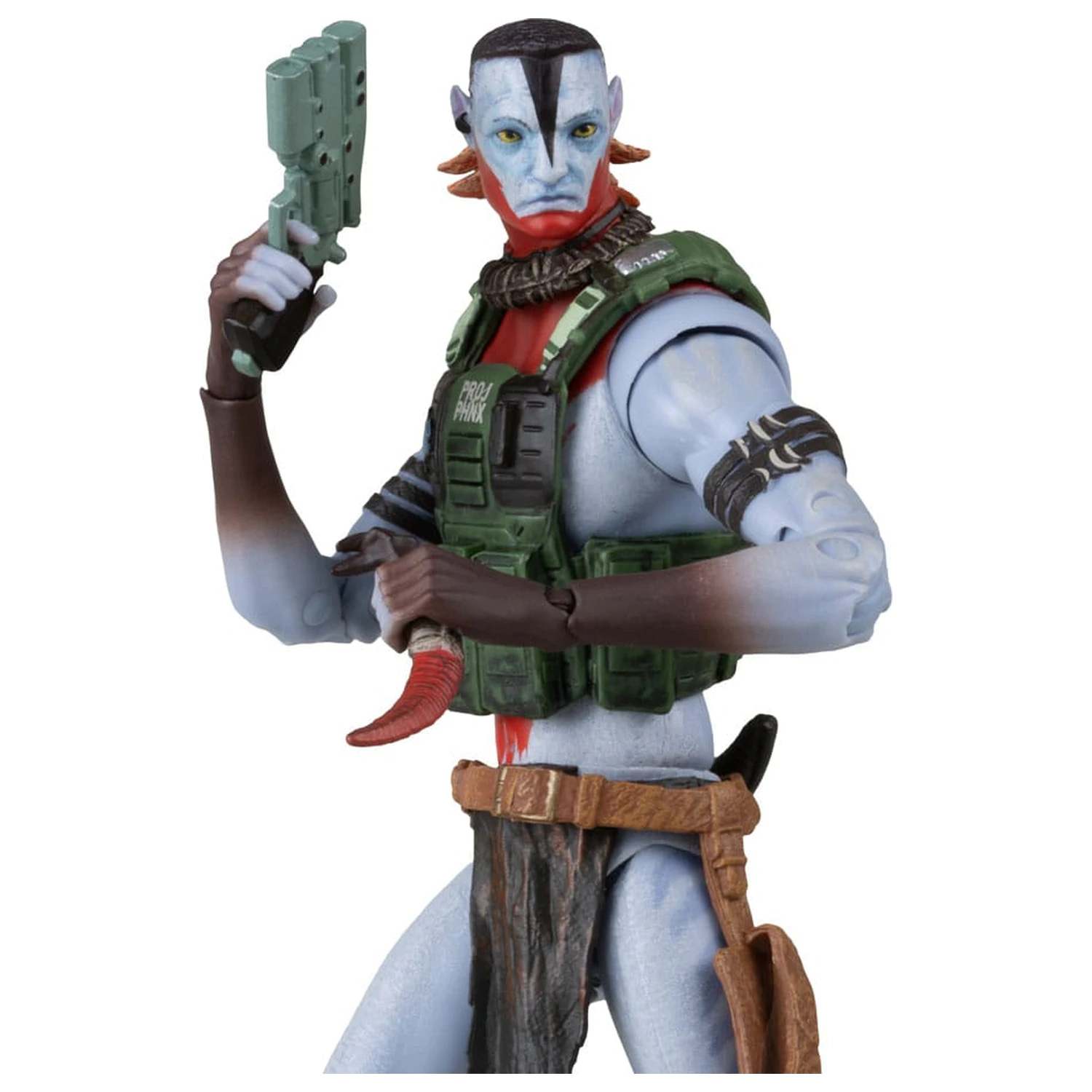 Avatar: Fire and Ash akcijska figura Recom Quaritch (Ash Warrior) 18 cm fotografija izdelka