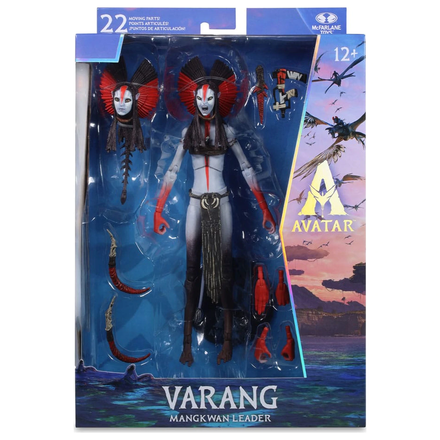 Avatar: Fire and Ash akcijska figura Varang (Mangkwan Leader) 18 cm fotografija izdelka