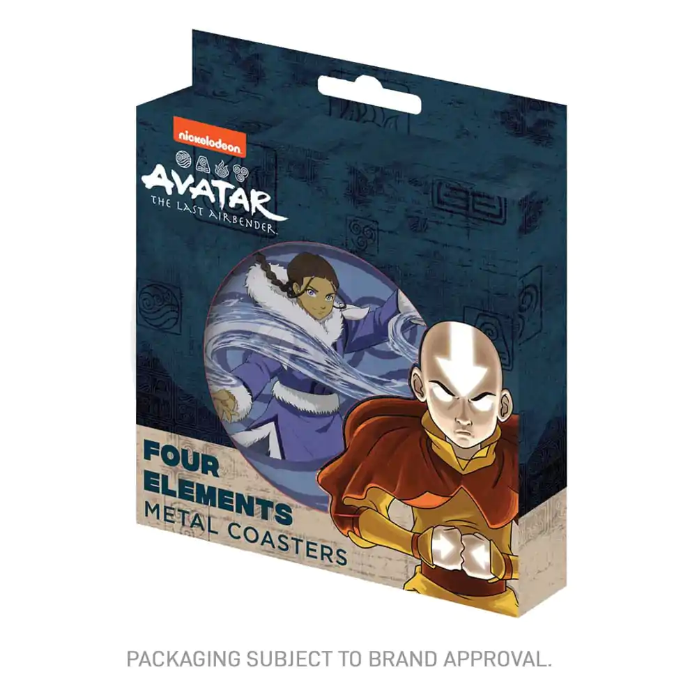 Avatar The Last Airbender Podstavek za kozarce 4-Pack fotografija izdelka