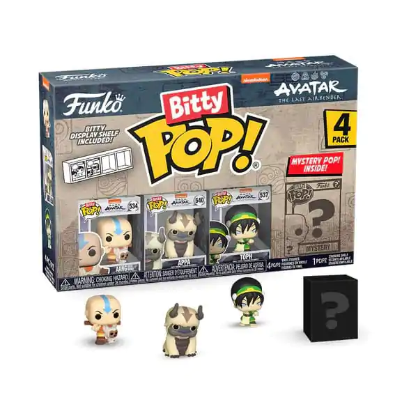 Avatar: Legenda o Aangu Bitty Funko POP! Vinyl Figure 4-Pack Aang 2,5 cm Figurica iz vinila - 4 Pack fotografija izdelka