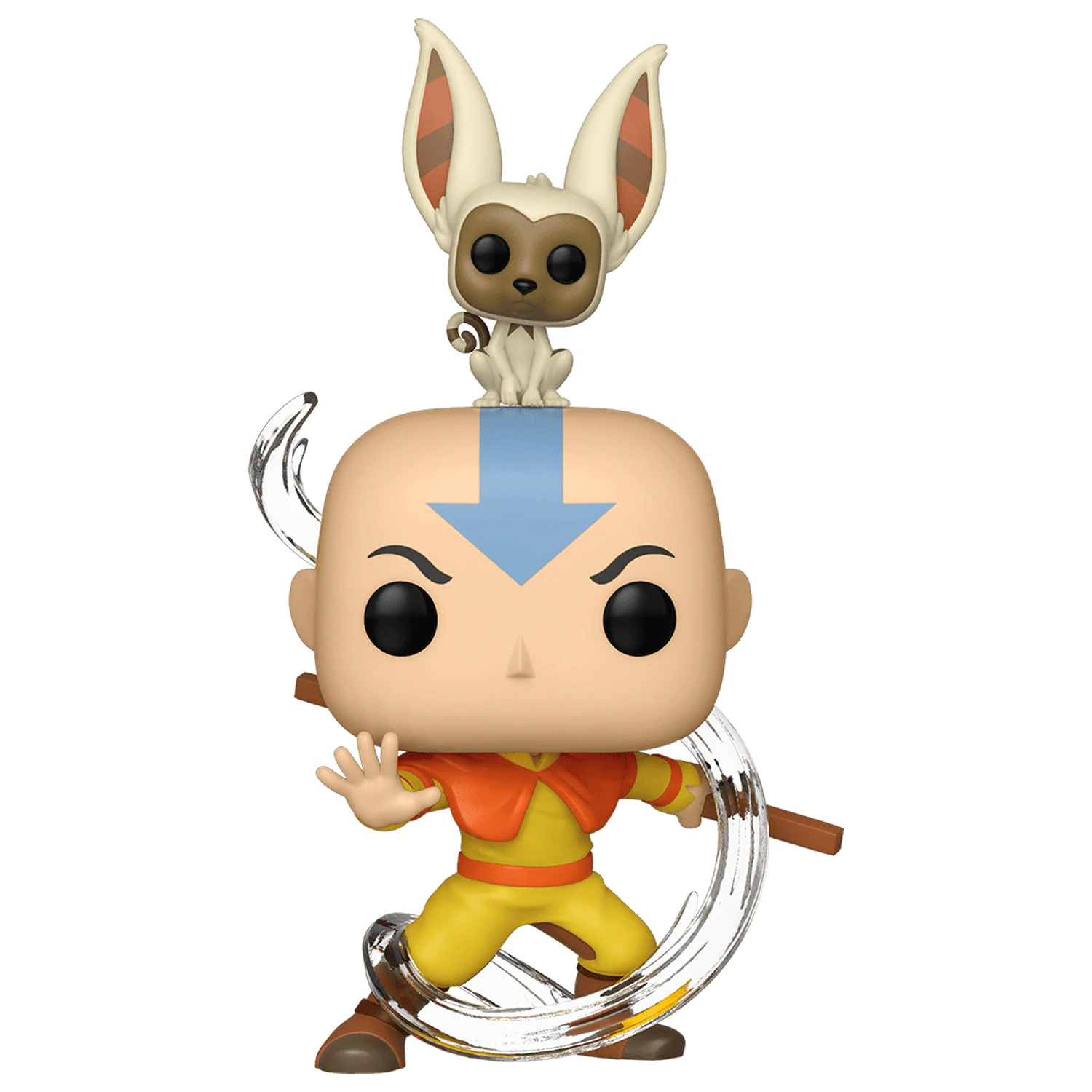 Avatar The Last Airbender POP! Animacija vinilna figura Aang w/ Momo 9 cm fotografija izdelka