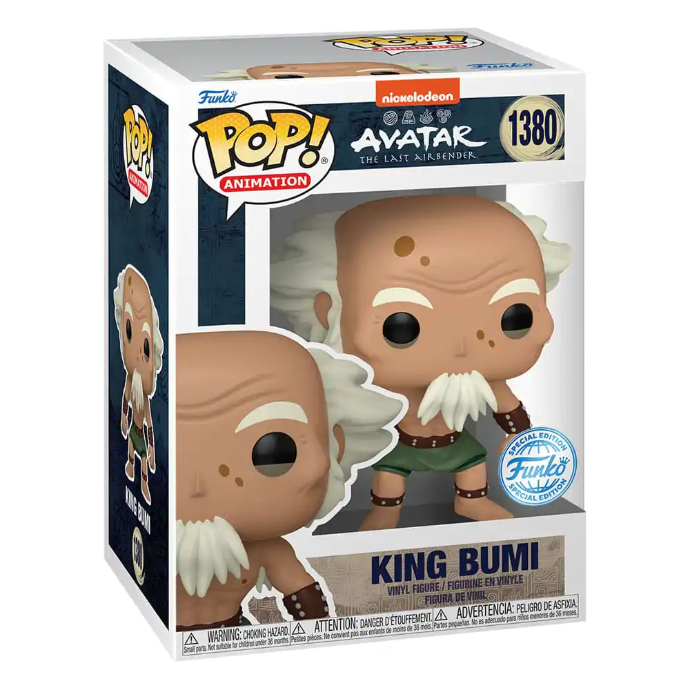 Avatar The Last Airbender POP! Animation Vinil Figura Kralj Bumi 9 cm fotografija izdelka