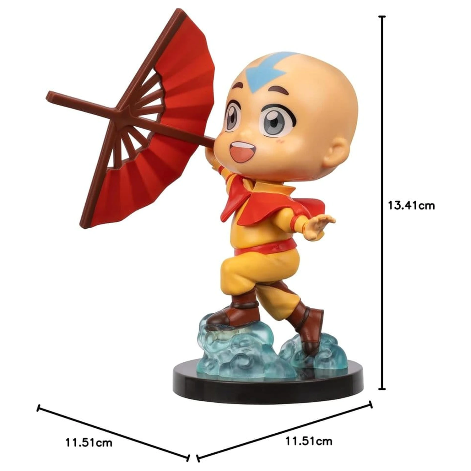 Avatar: The Last Airbender Kawaii mini figura Aang (Book 2) 10 cm fotografija izdelka