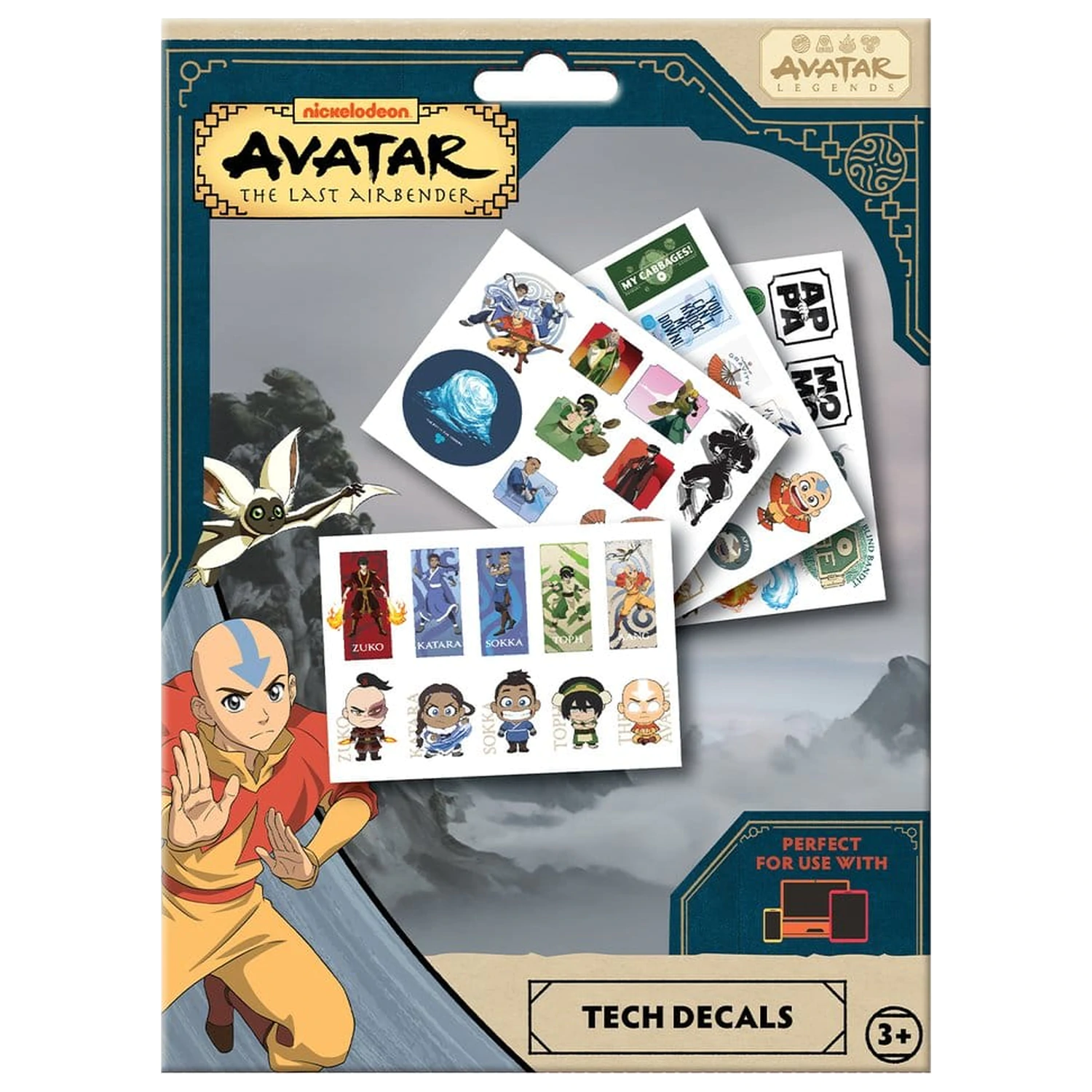 Avatar: The Last Airbender Tech paket nalepk fotografija izdelka