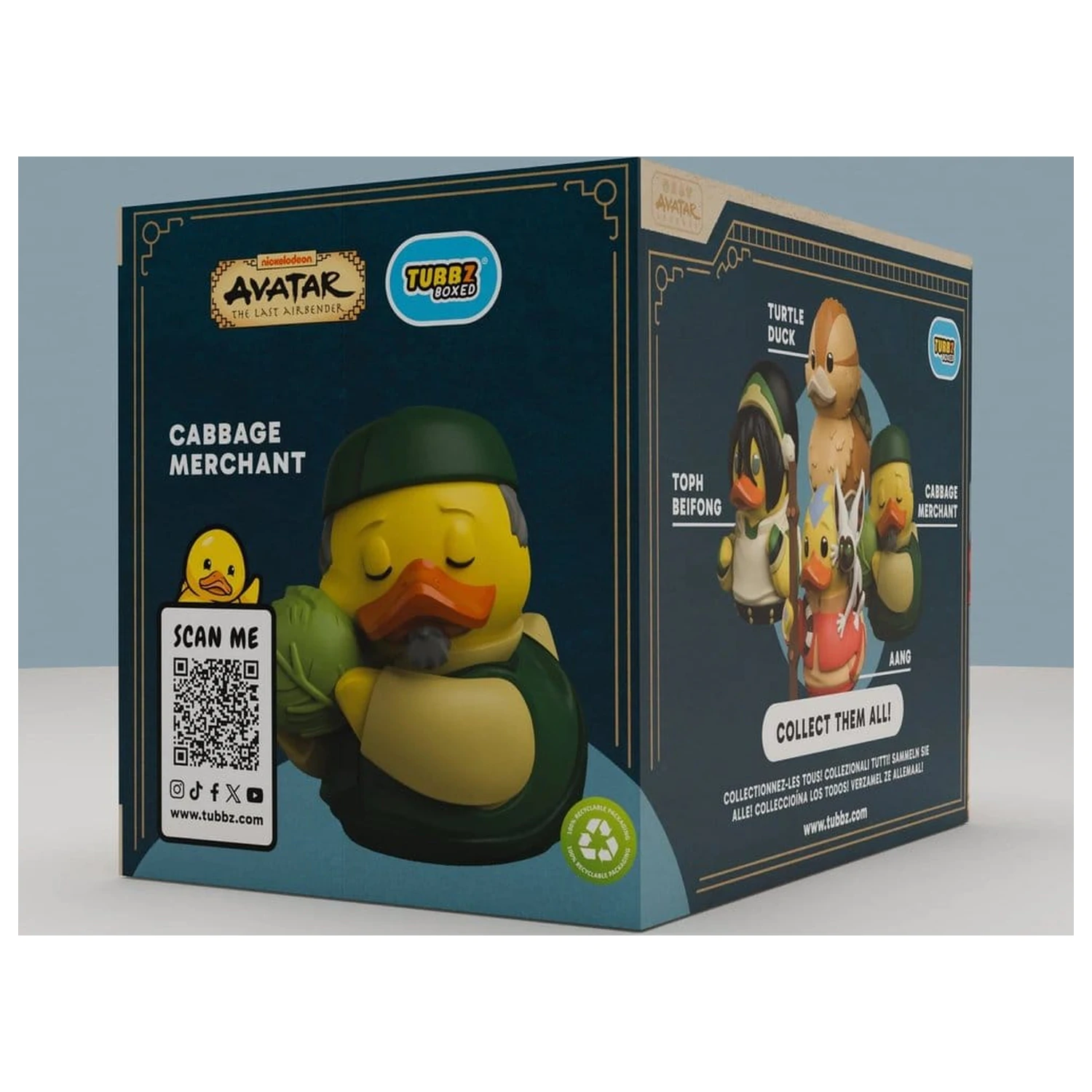 Avatar: The Last Airbender Tubbz PVC figura Cabbage Merchant Boxed Edition 10 cm fotografija izdelka