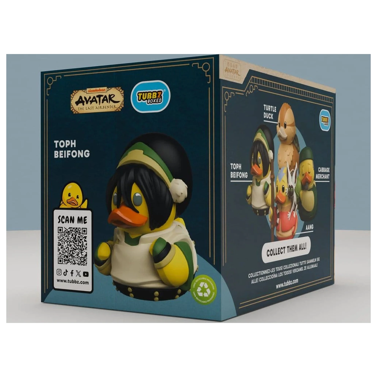 Avatar: The Last Airbender Tubbz PVC figurica Toph Beifong Boxed Edition 10 cm fotografija izdelka