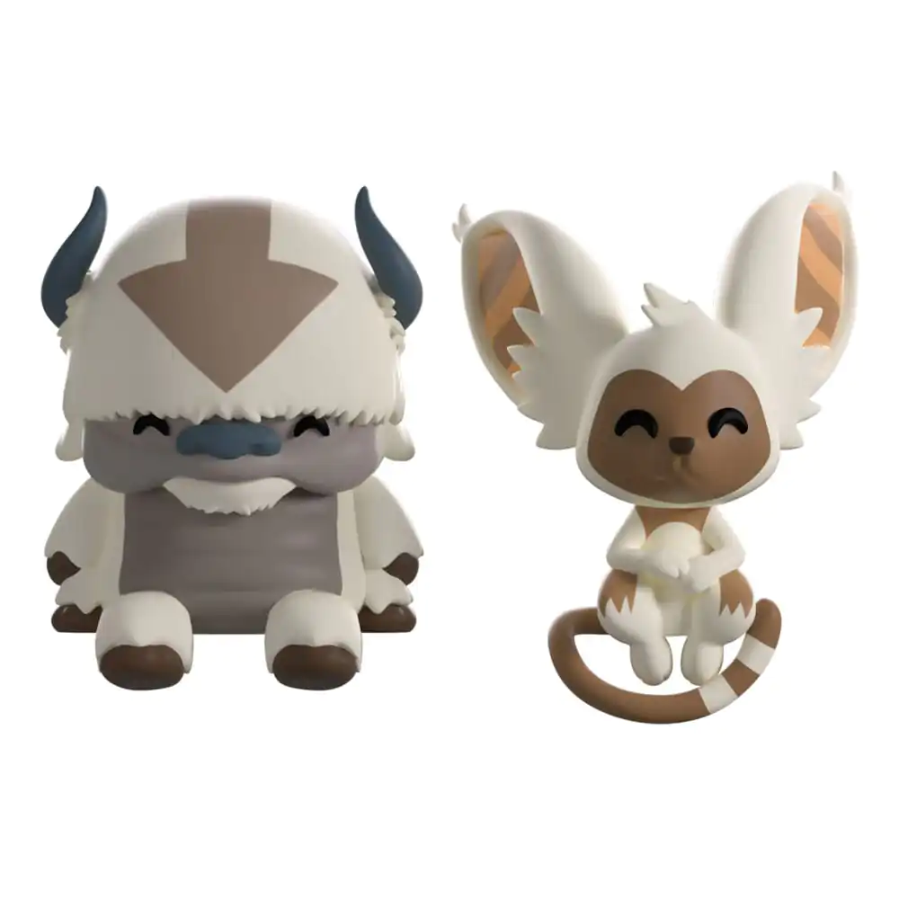 Avatar: The Last Airbender Vinyl Figurice Appa in Momo Monitor Buddiez 5 cm fotografija izdelka