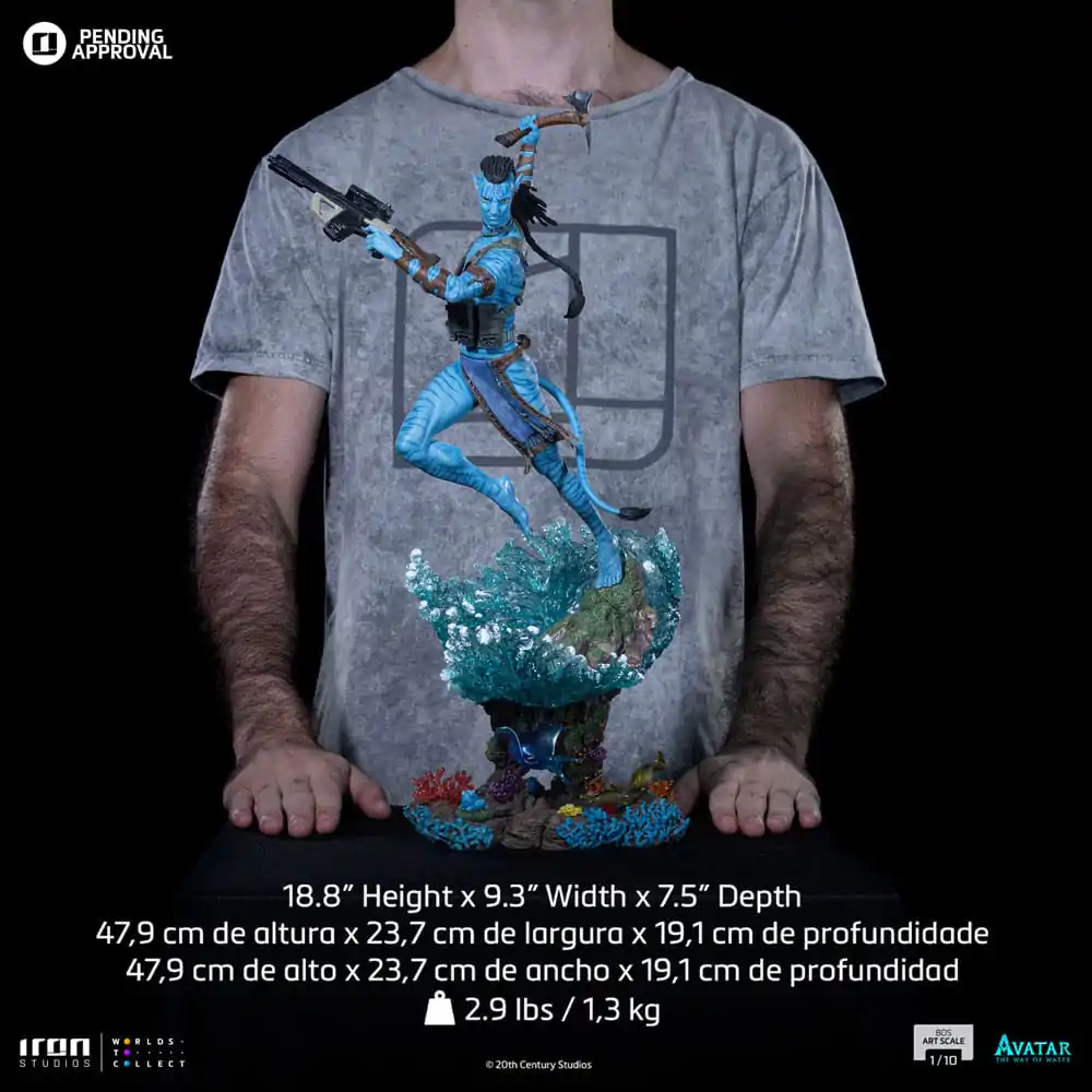 Avatar: The Way of Water BDS Art Scale Kip 1/10 Lizard 21 cm fotografija izdelka