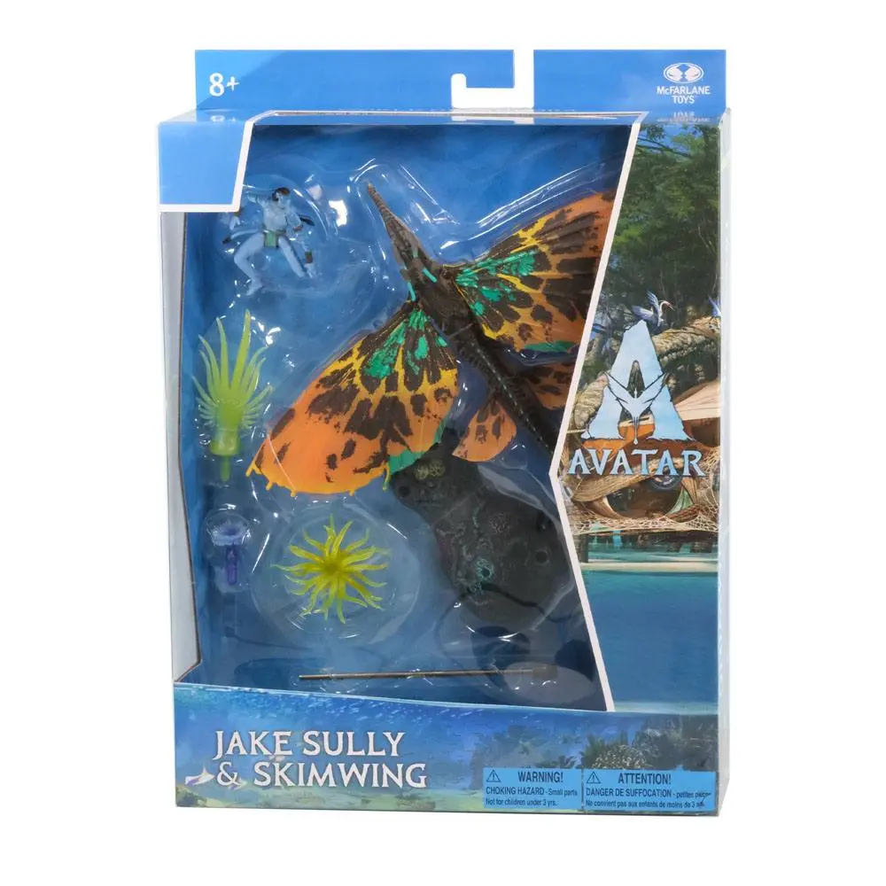 Avatar: Pot vode Deluxe velike akcijske figure Jake Sully & Skimwing fotografija izdelka