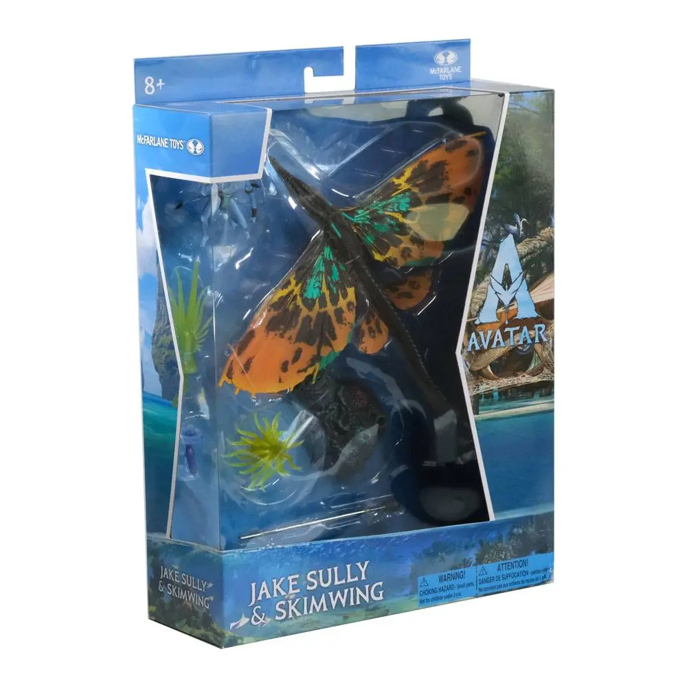 Avatar: Pot vode Deluxe velike akcijske figure Jake Sully & Skimwing fotografija izdelka