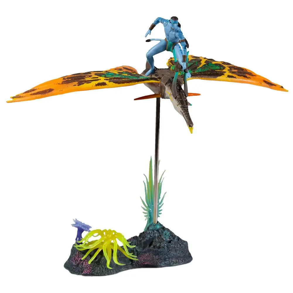Avatar: Pot vode Deluxe velike akcijske figure Jake Sully & Skimwing fotografija izdelka