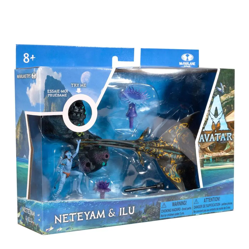 Avatar: Pot vode Deluxe srednje velike akcijske figure Neteyam & Ilu fotografija izdelka